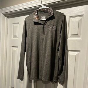 Under Armour Gray Quarter-Zip Pullover